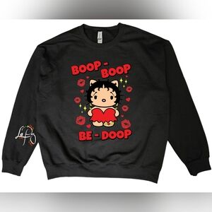 Betty boop hello kitty sweatshirt